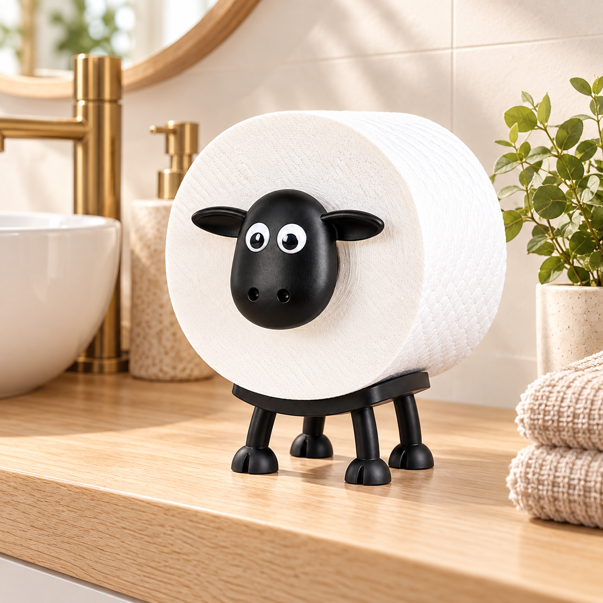 Baa Baa Roll™ - The Cutest Way to Store Your Toilet Paper!